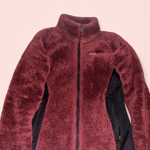 Columbia Women's Maroon Teddy Jacket
